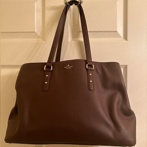 Kate Spade leather satchel tote